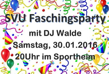 SVU Faschingsparty